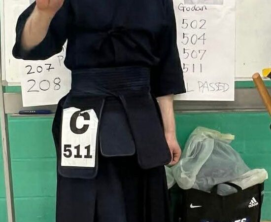 Styrbjörn Strandell passed 5-dan examination