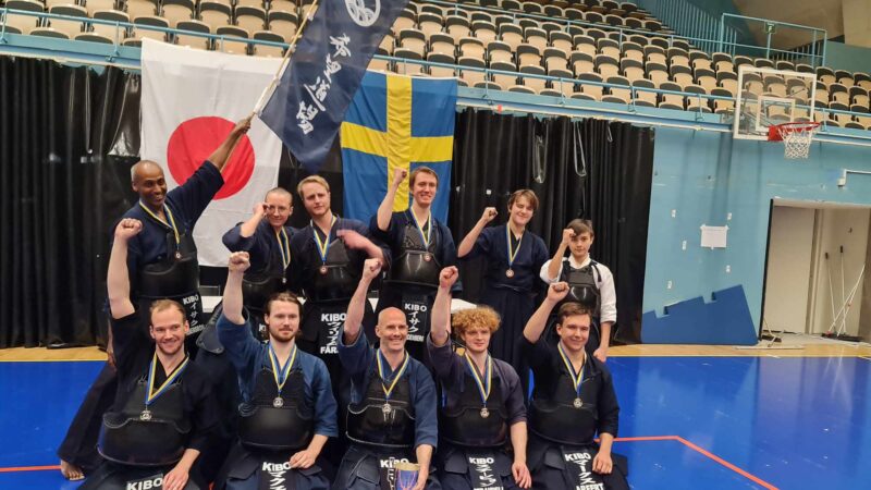 Kibo Dojo Svenska mästare i Kendo vid medaljregn på SM 2023!